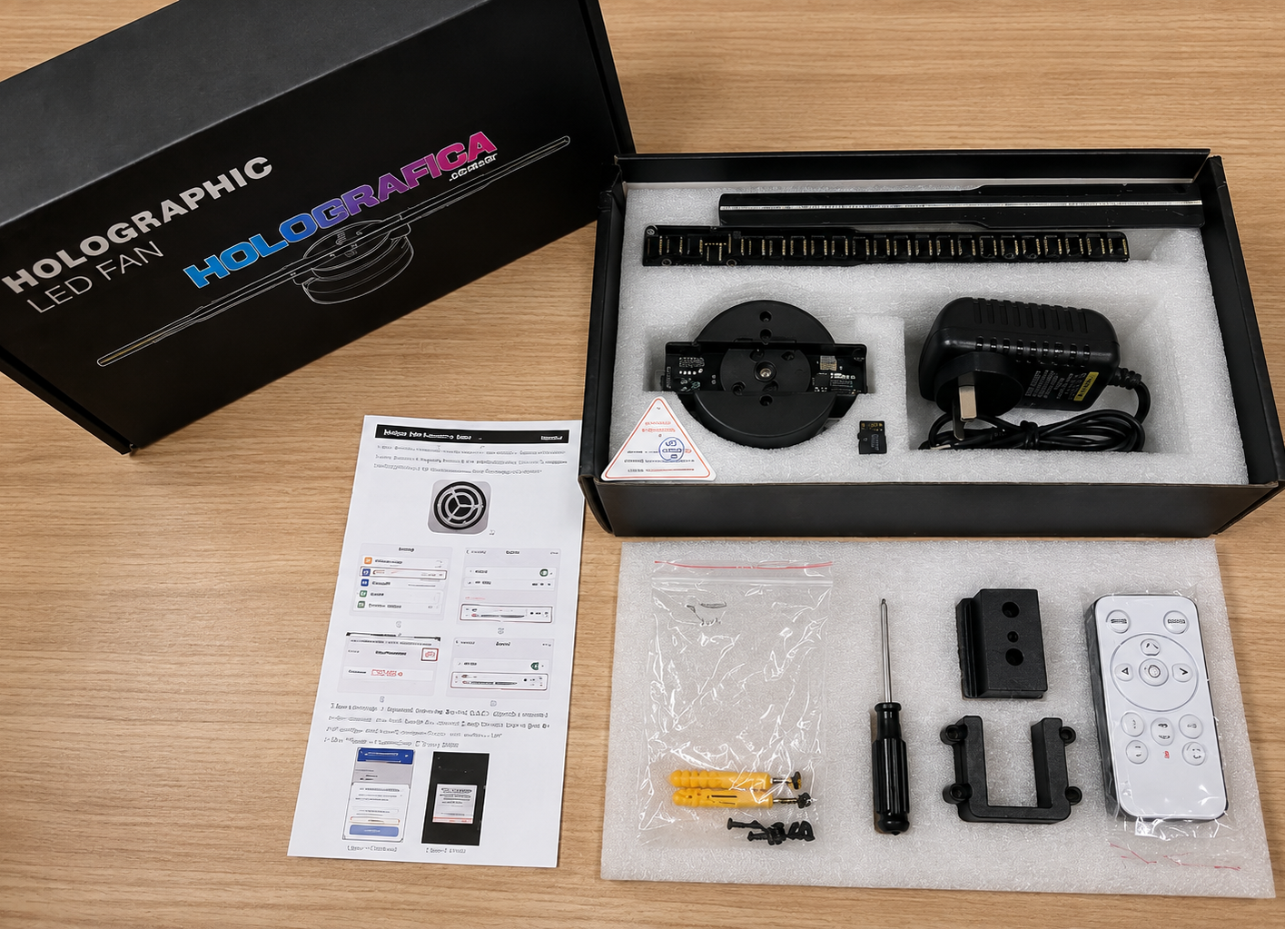 Proyector Holográfico 3D 42cm HD WiFi