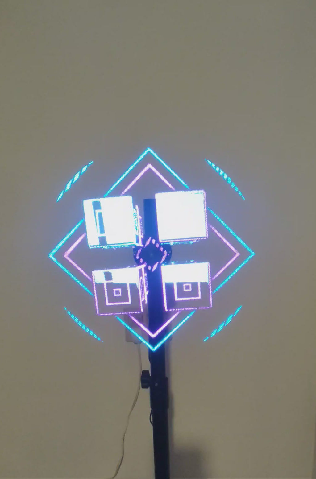 Proyector Holográfico 3D 42cm HD WiFi